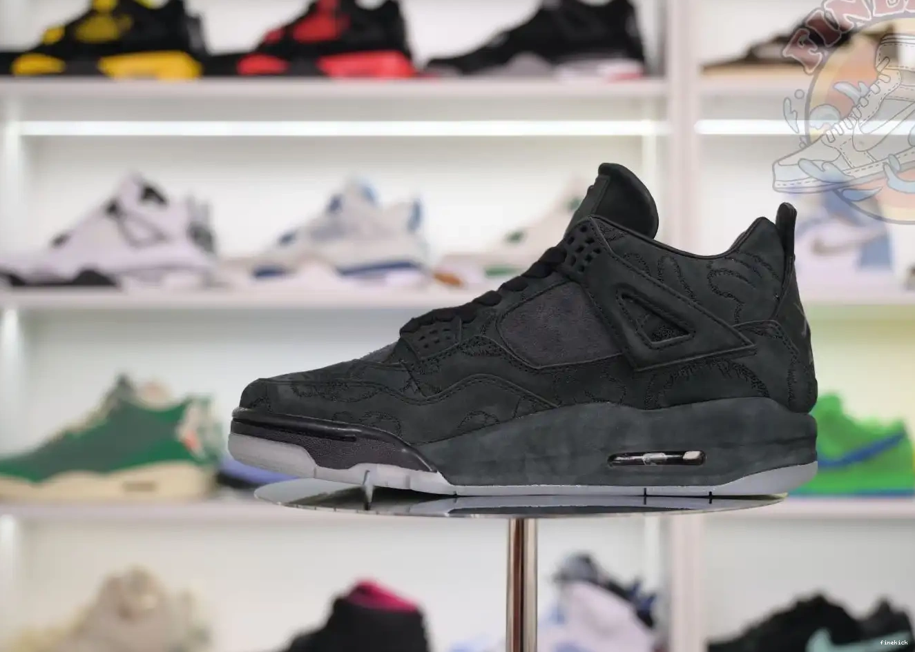 Jordan Jordan 4 Air kaws black 0705
